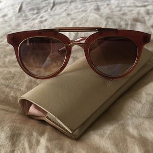 Mr. Leight Laurel Sunglasses in Rosewood